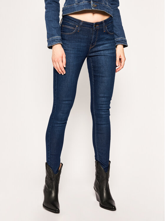Lee Lee Traperice Jodee L529MFOB 112112053 Tamnoplava Super Skinny Fit