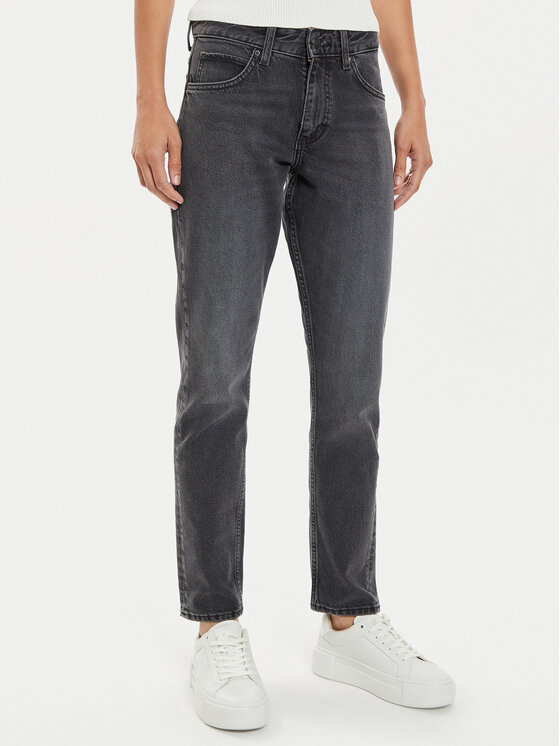 Lee Lee Farmer Rider 112341336 Fekete Slim Fit