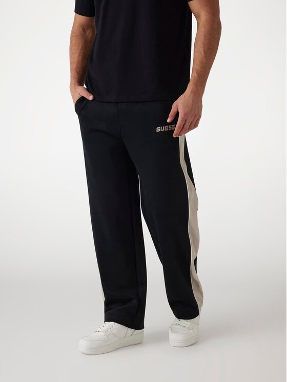 Guess Guess Spodnie materiałowe 171181 Czarny Regular Fit
