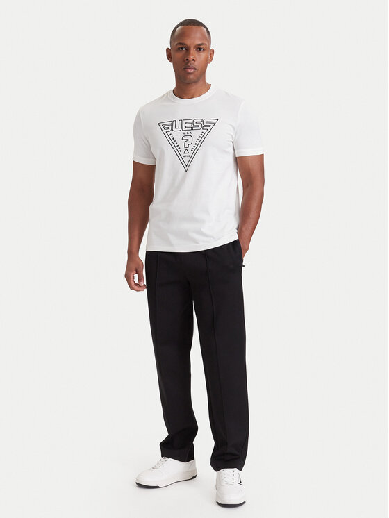 Guess Guess T-Shirt Z6YI20 K5016 Biały Regular Fit