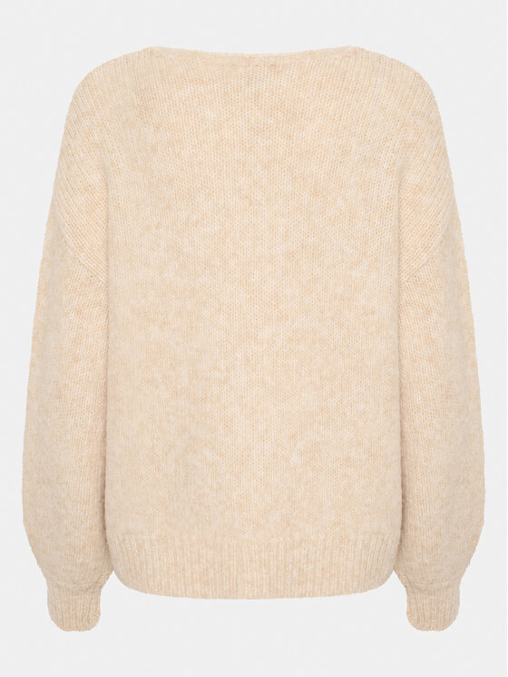 Kaffe Kaffe Светр Sarla 10506829 1311061 Бежевий Relaxed Fit