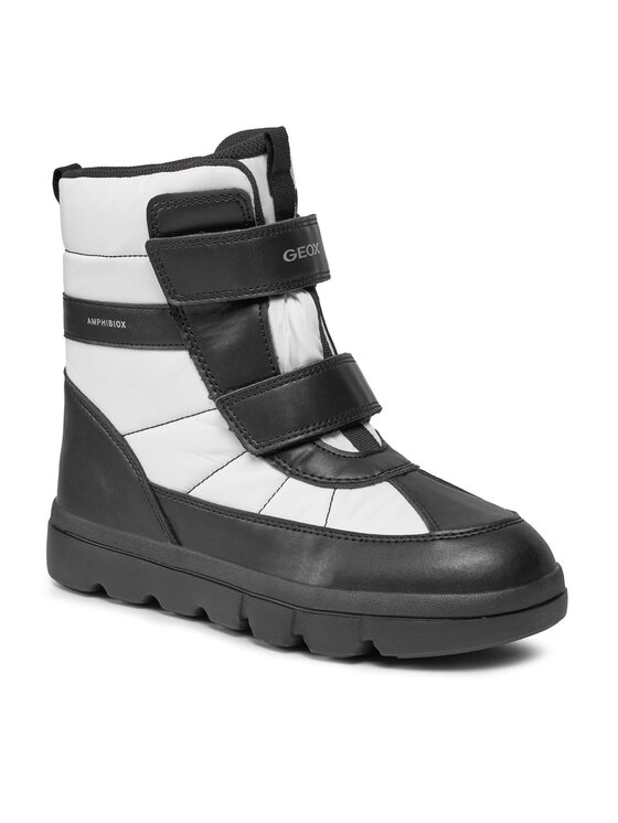 Geox Geox Μπότες Χιονιού J Willaboom Girl B A J36HWD 0FU54 C0404 D Λευκό