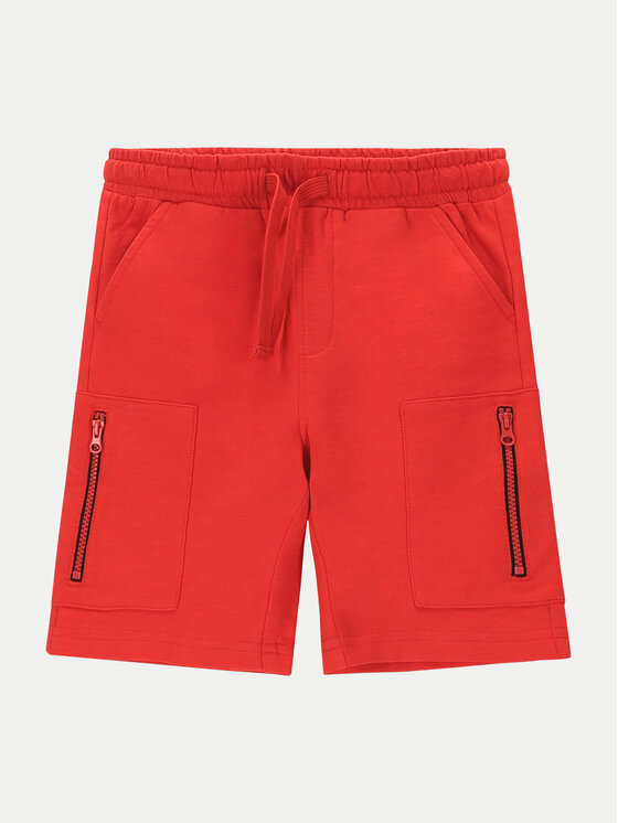 Coccodrillo Coccodrillo Sportske kratke hlače WC4120502DWK Crvena Regular Fit