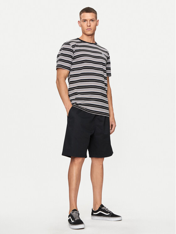 Converse Converse Sportovní kraťasy M Woven Short 10024609-A01 Černá Regular Fit