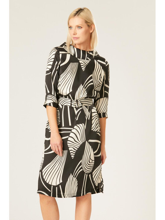 QUIOSQUE QUIOSQUE Každodenné šaty 4NT010218 Čierna Regular Fit