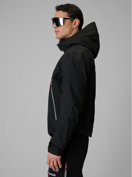 4F 4F Kurtka outdoor TREKKING Czarny Regular Fit