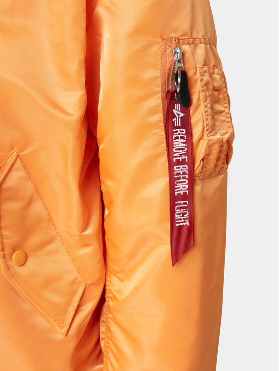Alpha Industries Alpha Industries Яке бомбър MA-1 CS 136136 Оранжев Relaxed Fit