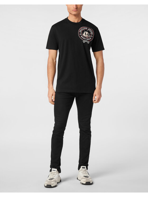 PHILIPP PLEIN PHILIPP PLEIN T-Shirt 23507 Czarny Regular Fit