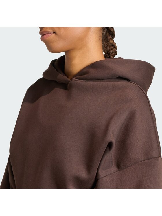 adidas adidas Bluza techniczna 158863 Brązowy Loose Fit