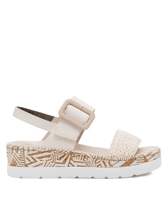Rieker Rieker Sandalen V3950-61 Écru