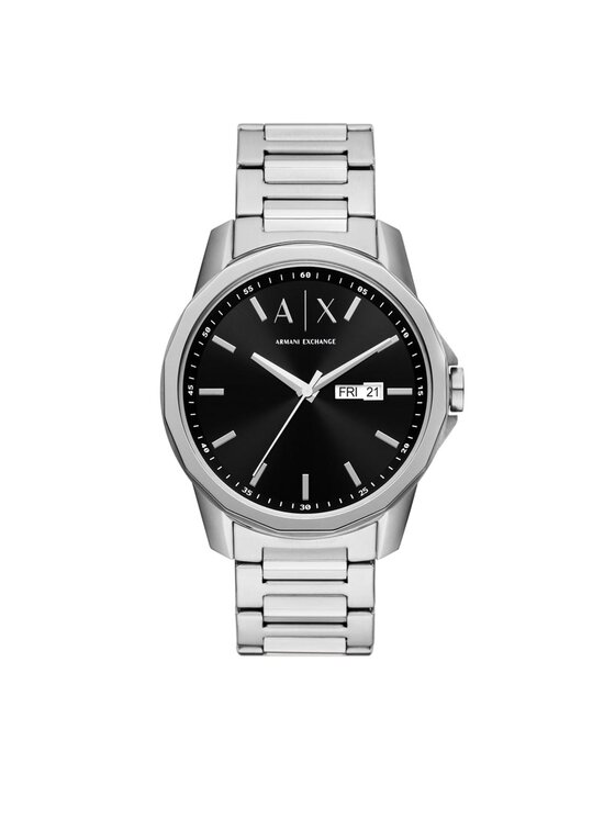 Armani Exchange Uhr Banks AX1733 Silberfarben | Modivo.de 