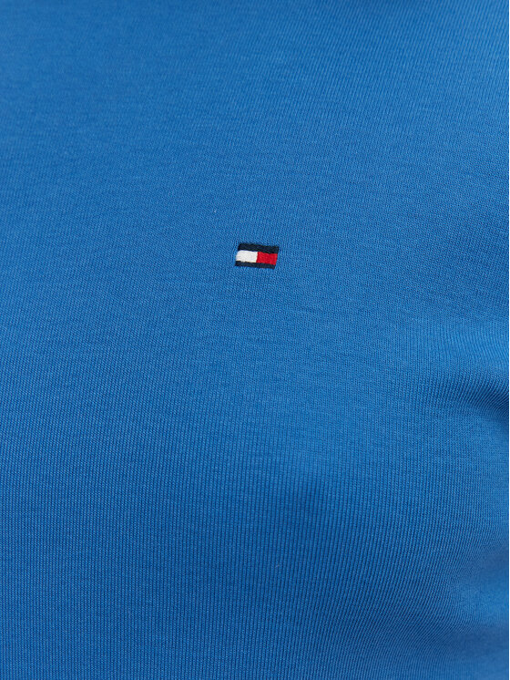 Tommy Hilfiger Tommy Hilfiger Тишърт New Cody WW0WW40587 Син Slim Fit