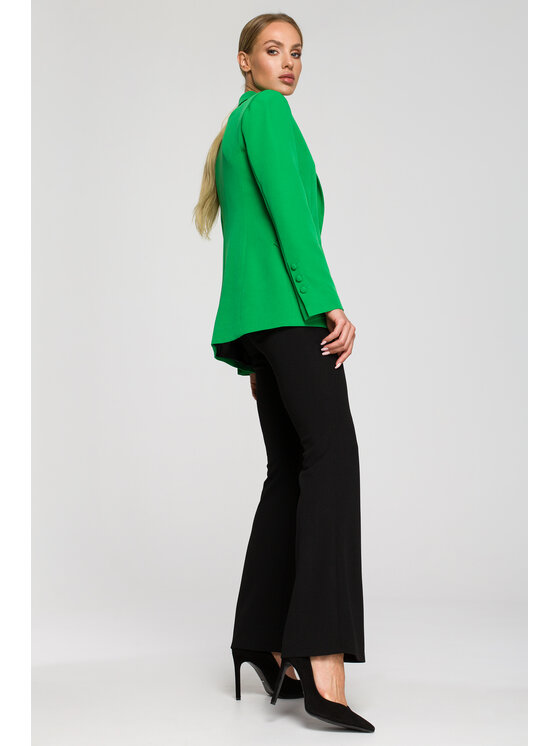 Made of Emotion Made of Emotion Marynarka M701 Zielony Casual Fit