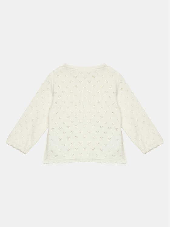 Coccodrillo Coccodrillo Strickjacke WC4172202GEN Écru Regular Fit