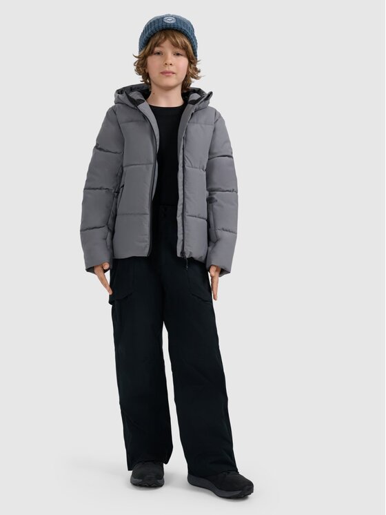 4F 4F Giacca da sci 4FJRAW25TTJAM1041-23S Grigio Regular Fit