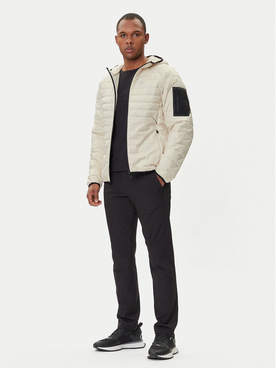 BOSS BOSS Prijelazna jakna Ow Urbanex JT HD 50549181 Bež Regular Fit