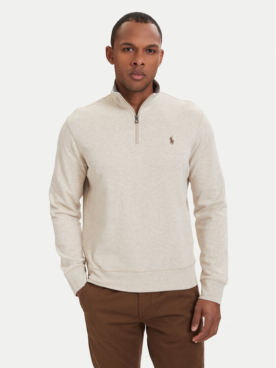 Polo Ralph Lauren Polo Ralph Lauren Majica dugih rukava 710812963017 Svijetlo bež Regular Fit