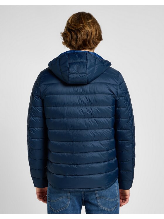 Lee Lee Kurtka puchowa PUFFER JACKET Granatowy Regular Fit