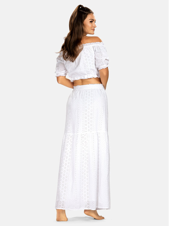 Feba Feba Gonna maxi F228 Bianco