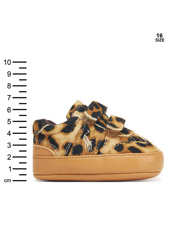 Polo Ralph Lauren Polo Ralph Lauren Zīdaiņu apavi (ne staigāšanai) Heritage Court III T-Toe RL03388256 Brūns