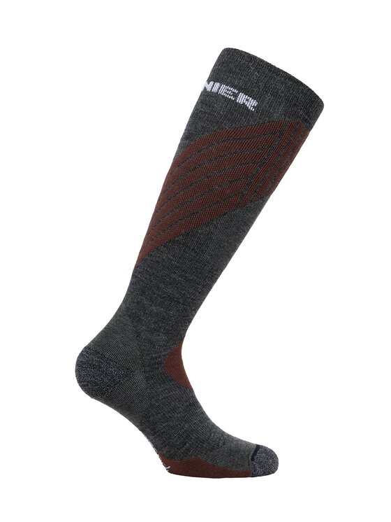 Zanier Zanier Skarpety Skarpetki narciarskie Zanier Alpine Socks Brązowy