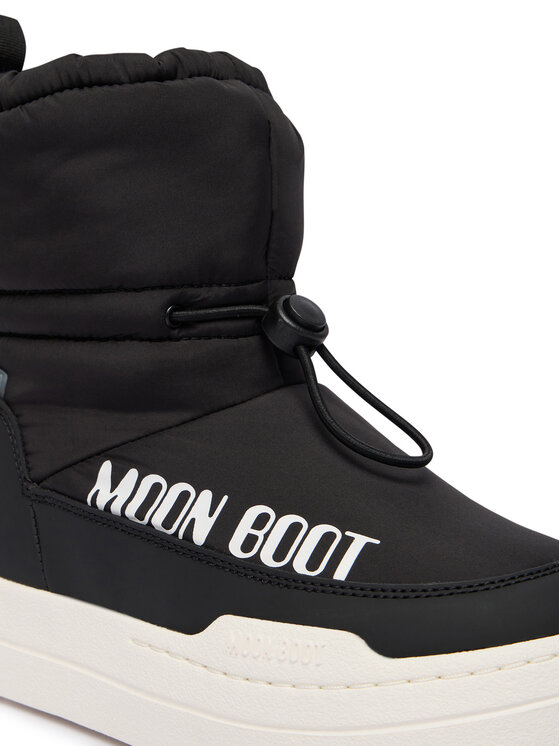 Moon Boot Moon Boot Sniego batai Jr Park Tube Mid Wp 80D3440090 D Juoda