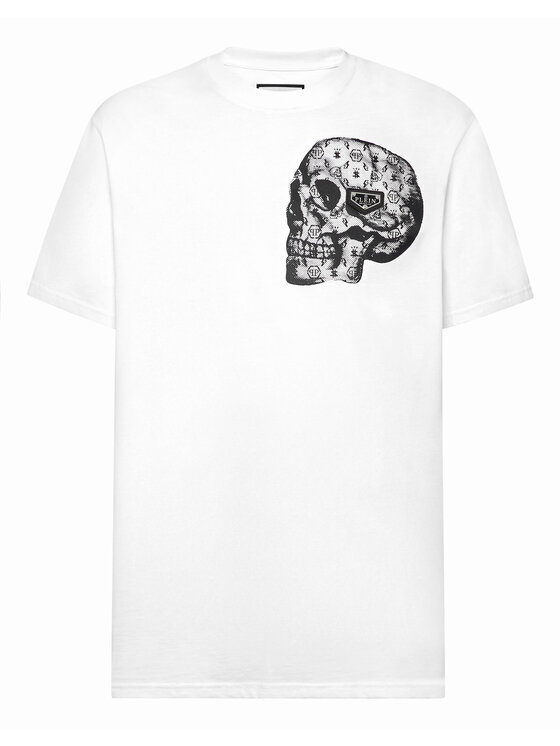 PHILIPP PLEIN PHILIPP PLEIN T-shirt 9451 Bianco Regular Fit