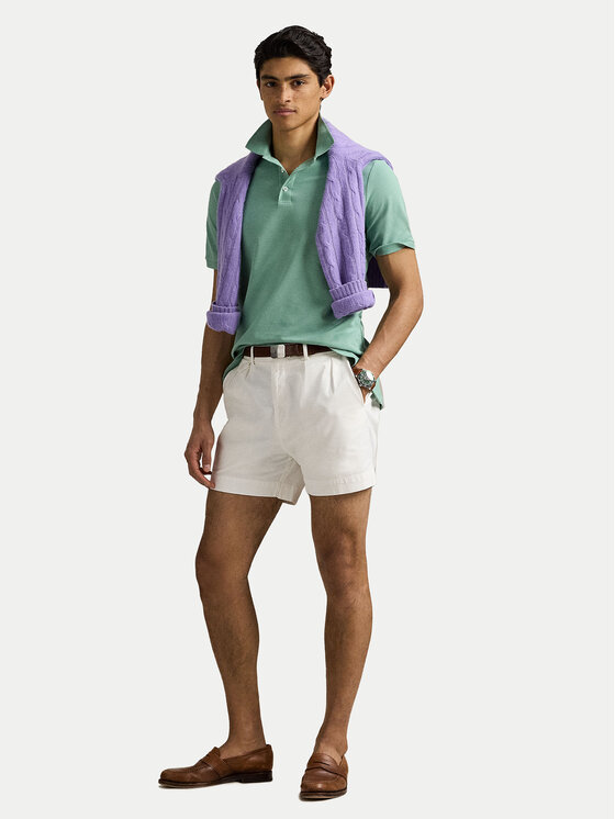 Polo Ralph Lauren Polo Ralph Lauren Polo marškinėliai 710941439022 Žalia Custom Slim Fit