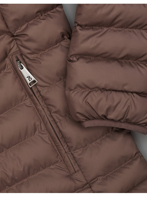 Borgio Borgio Kurtka przejściowa malegno Brązowy Classic Fit