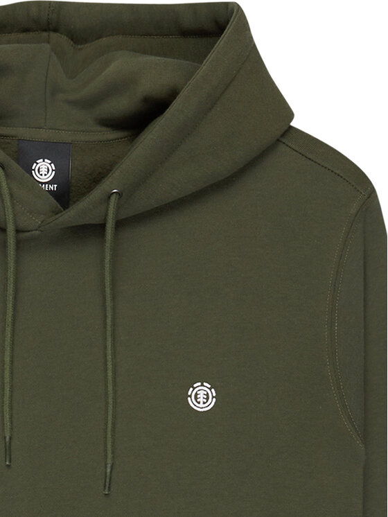 Element Element Sweatshirt Icon Embroidery Po ELYFT00198 Grün Regular Fit