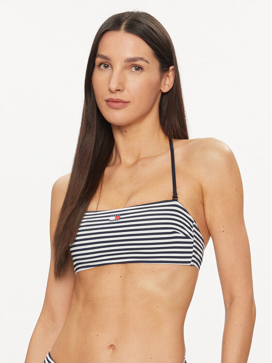 Tommy Hilfiger Gornji Del Bikini UW0UW05091 Mornarsko Modra