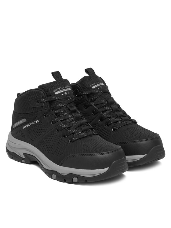 Skechers Skechers Παπούτσια πεζοπορίας Trego 180005/BKCC Μαύρο