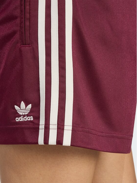 adidas adidas Szorty materiałowe Firebird Czerwony Loose Fit