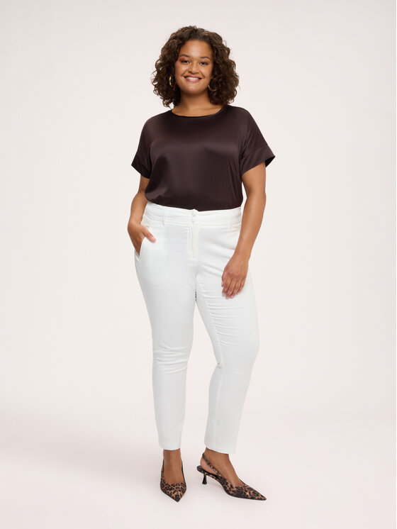 Fiorella Rubino Fiorella Rubino T-shirt G0D3L009276N032 Marrone Regular Fit