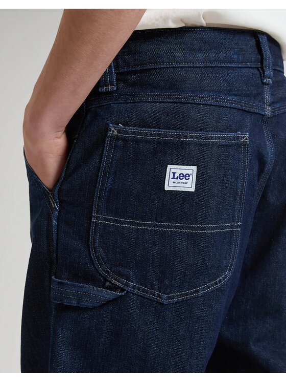 Lee Lee Jeansy WORKWEAR Niebieski Regular Fit