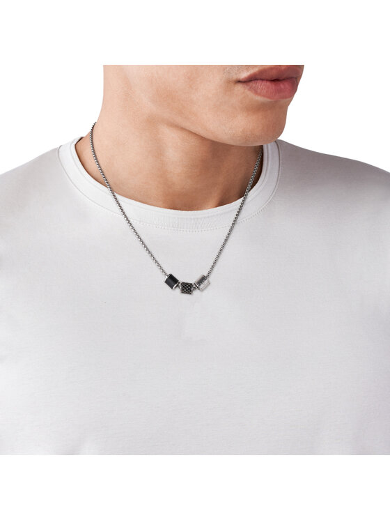 Emporio Armani Emporio Armani Náhrdelník EGS2383020 Černá