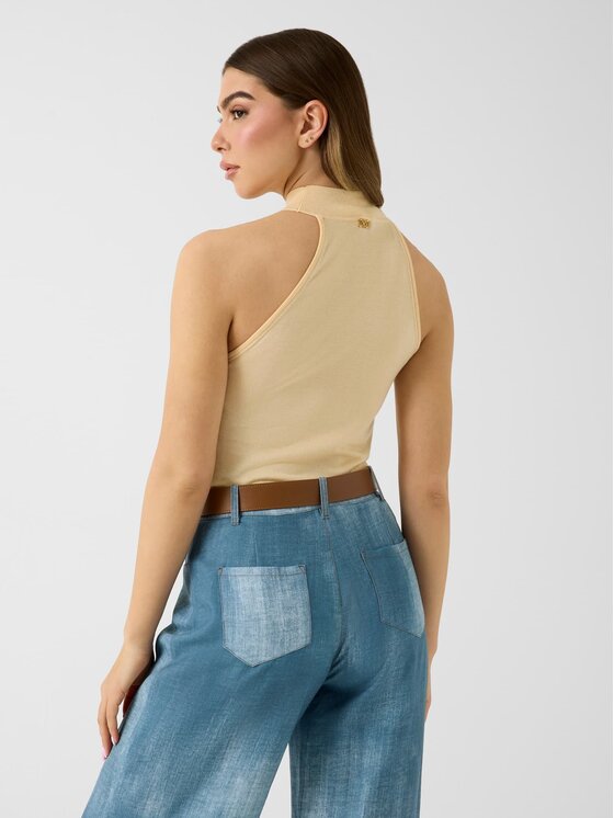 Guess Guess Top 183346 Beżowy Classic Fit