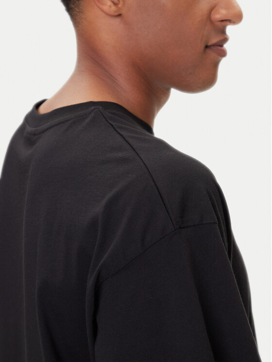 Plein Sport Plein Sport T-Shirt PAEC MTK8324 STE001N Schwarz Loose Fit