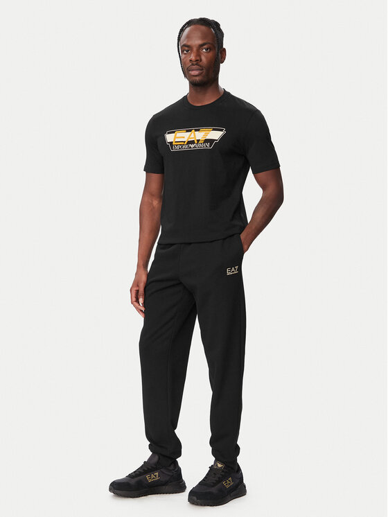 EA7 Emporio Armani EA7 Emporio Armani T-särk 7M002433 AF12503 UC001 Must Regular Fit