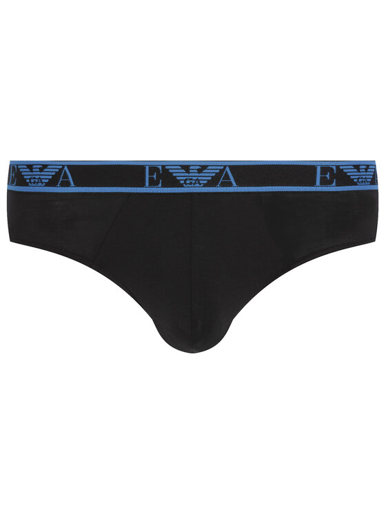 Emporio Armani Underwear Emporio Armani Underwear Sada 3 kusů slipů 111734 0P715 73320 Černá
