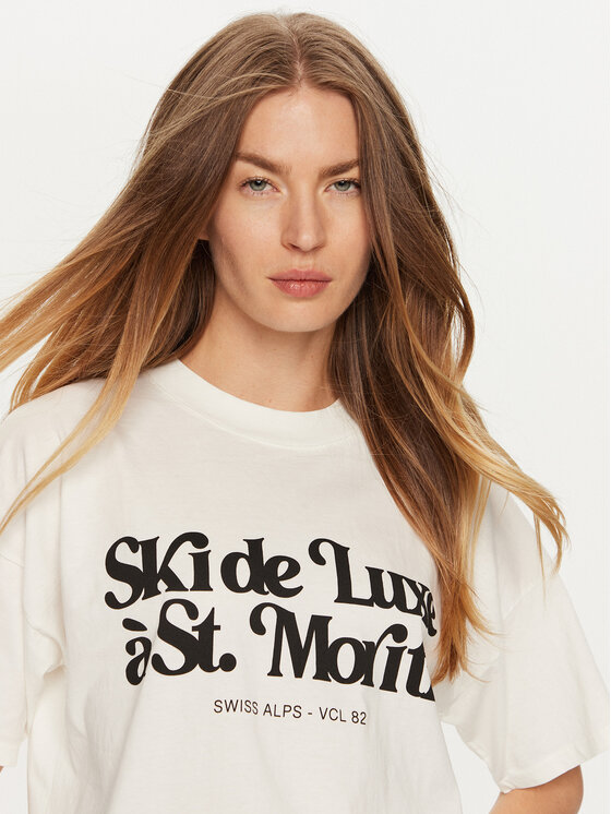 ViCOLO ViCOLO T-krekls RS0052 Écru Regular Fit