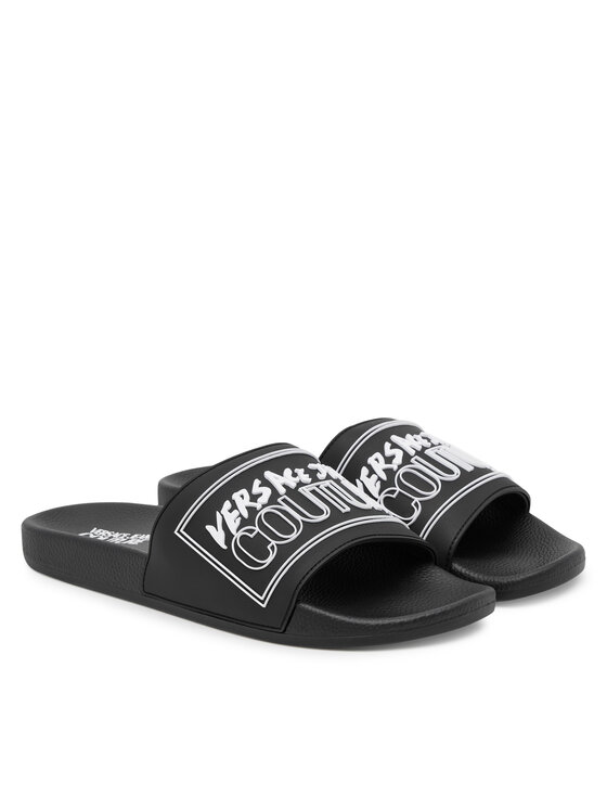 Versace Jeans Couture Versace Jeans Couture Şlapi 79YA3SQ3 ZSC22 899 Negru