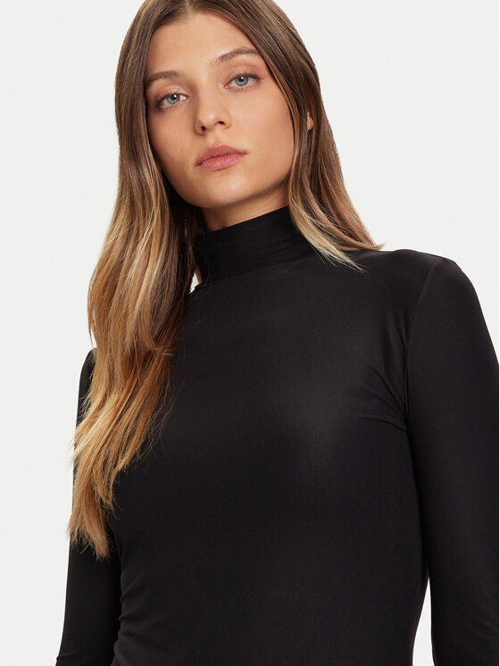 Guess Guess Vsakodnevna obleka O5BK02 KCDE0 Črna Slim Fit