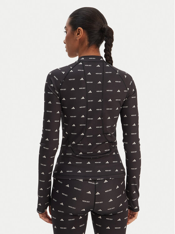 adidas adidas Särkpluus Moon Boot JM6507 Must Slim Fit