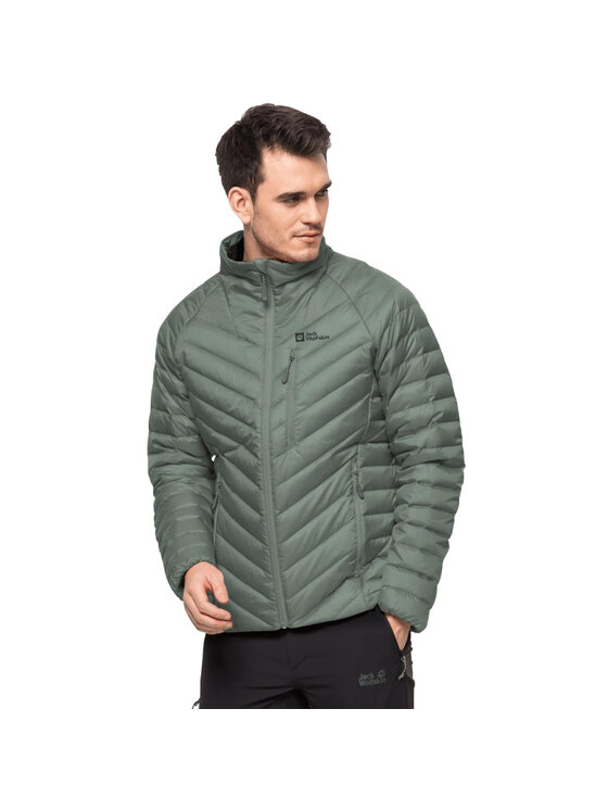 Jack Wolfskin Jack Wolfskin Giacca di transizione Jack Wolfskin Passamani Down Jkt M Verde Regular Fit