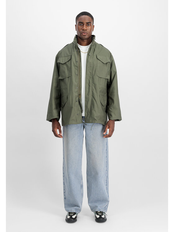 Alpha Industries Alpha Industries Kurtka outdoor M-65 Heritage Field Jacket Zielony Core Fit