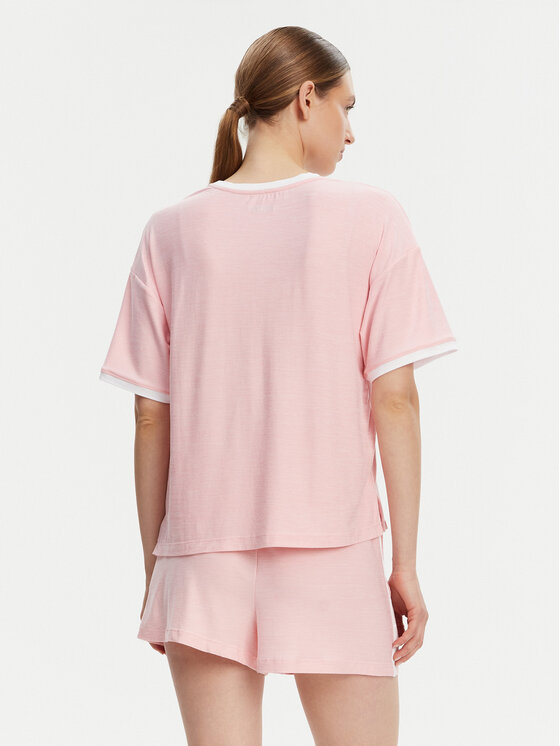 DKNY DKNY Piżama YI80039 Różowy Regular Fit