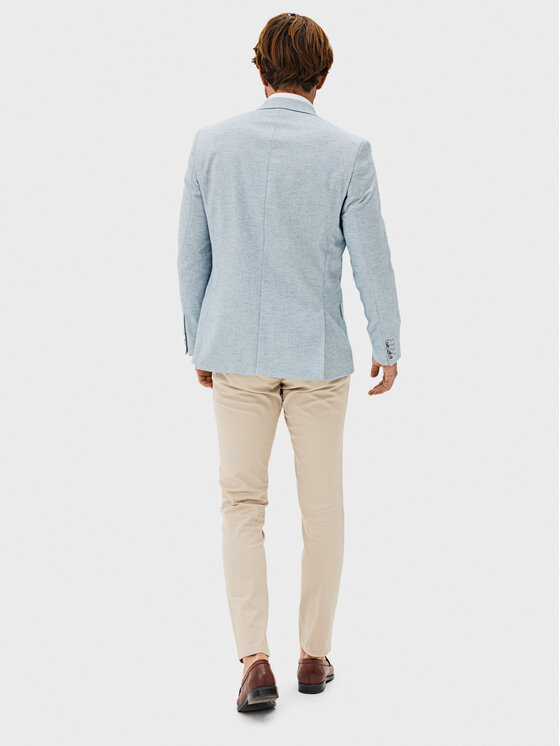 Evenemen Evenemen Marynarka Passa Niebieski Slim Fit