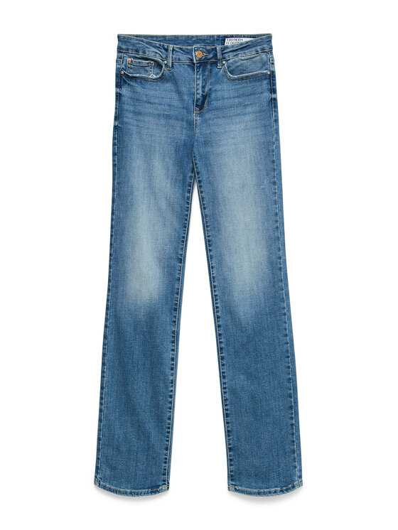 Vero Moda Vero Moda Džínsy Flash 10306823 Modrá Straight Fit