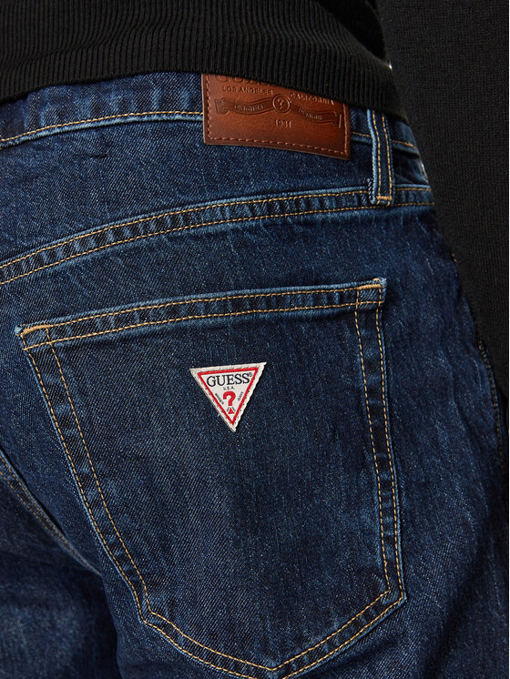Guess Guess Džinsai M4YA1B D5DO3 Mėlyna Regular Fit
